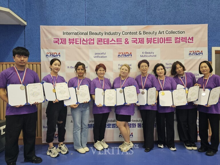 건양사이버대 글로벌뷰티학과 '2024 KHDA 국제뷰티산업콘테스트' 7명 입상 쾌거
