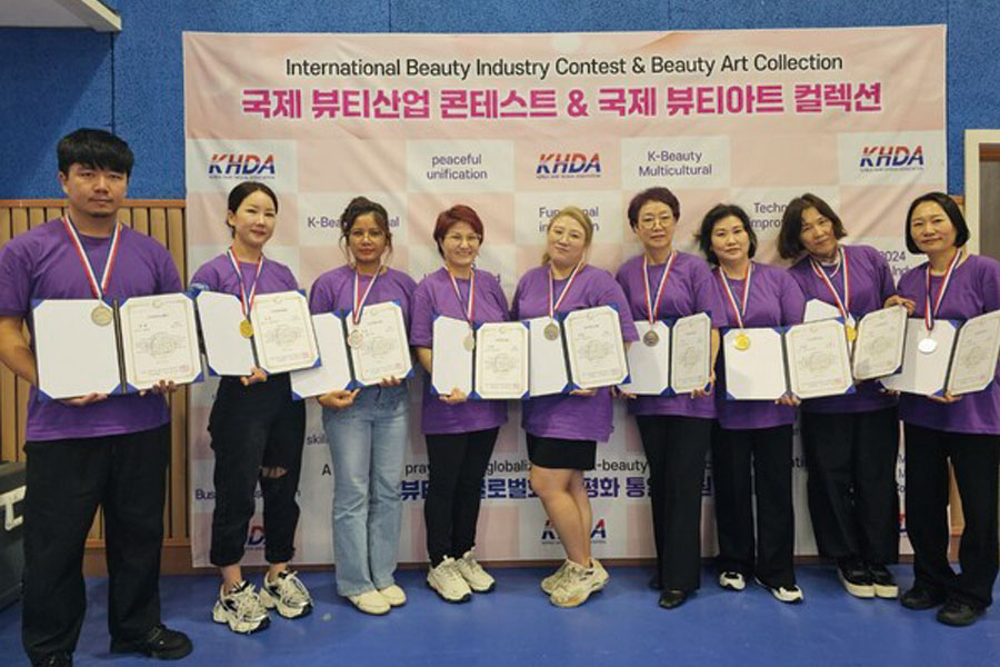 건양사이버대, 국제뷰티산업콘테스트 7명 입상 쾌거